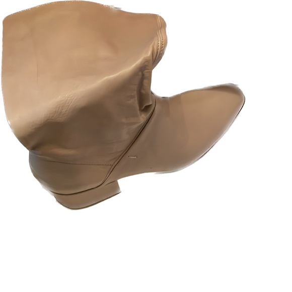 Taupe Color Genuine Leather Boots(Not Fake) - Picture 4 of 10